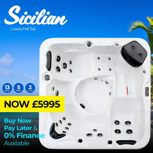 Sicilian Luxury 5 Seat Hot Tub Spa | Plug &amp; Play Hot Tubs
