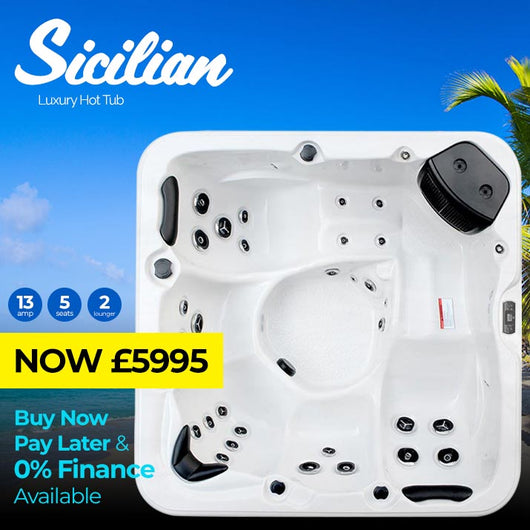 Sicilian Luxury 5 Seat Hot Tub Spa | Plug & Play Hot Tubs