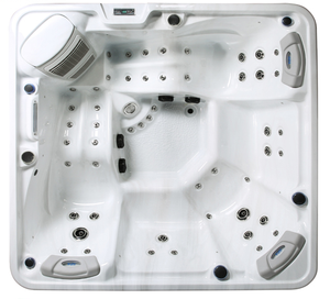 Nordic 5 Seat (2 Lounger) Luxury Hot Tub Spa | Plug &amp; Play Hot Tubs
